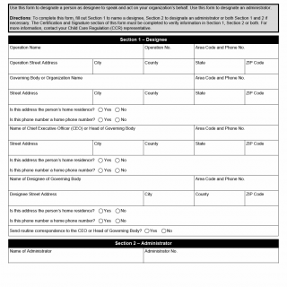 TX HHS Form 2819. CCR Residential Child Care Regulation Governing Body and Administrator TX HHS Form 2819. CCR Residential Child Care Regulation Governing Body and Administrator