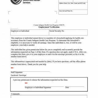 TX HHS Form 3084. Employment Verification TX HHS Form 3084. Employment Verification