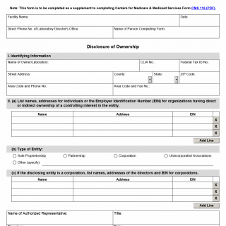 TX HHS Form 3225. Application for Certification – Supplement to CMS 116 TX HHS Form 3225. Application for Certification – Supplement to CMS 116