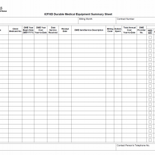TX HHS Form 4116-DME. ICF/IID Durable Medical Equipment Summary Sheet TX HHS Form 4116-DME. ICF/IID Durable Medical Equipment Summary Sheet
