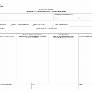 TX HHS Form 5011. Statement of Deficiencies and Plan of Corrections TX HHS Form 5011. Statement of Deficiencies and Plan of Corrections