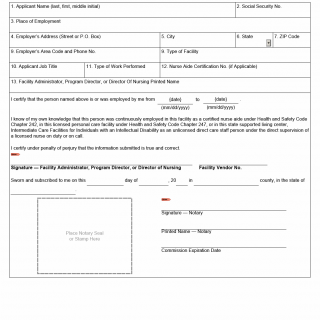 TX HHS Form 5523. Medication Aide Experience Documentation Report