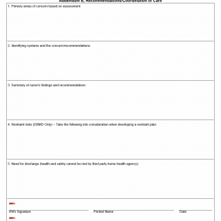 TX HHS Form 6515. CLASS or DBMD Nursing Assessment