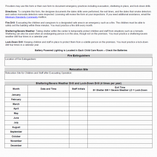 TX HHS Form 7263. Emergency Practices TX HHS Form 7263. Emergency Practices