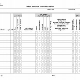 TX HHS Form 8572. TxHmL Individual Profile Information TX HHS Form 8572. TxHmL Individual Profile Information