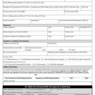 TX HHS Form 8578-CFC. Intellectual Disability/Related Condition Assessment for CFC TX HHS Form 8578-CFC. Intellectual Disability/Related Condition Assessment for CFC