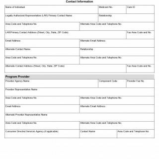 TX HHS Form 8583. HCS and TxHmL Program Contact Information