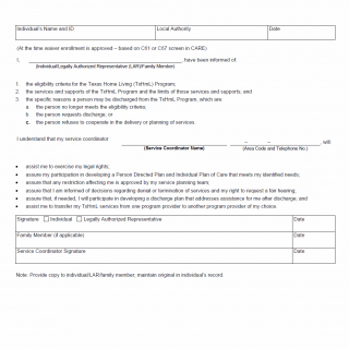 TX HHS Form 8586. TxHmL Service Coordination Notification