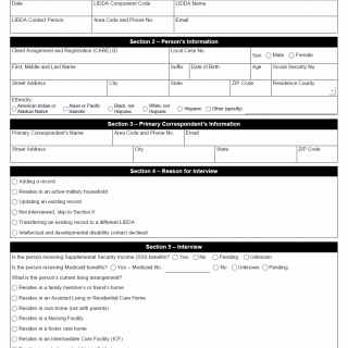 TX HHS Form 8591. Community Services Interest List (CSIL) Data Entry