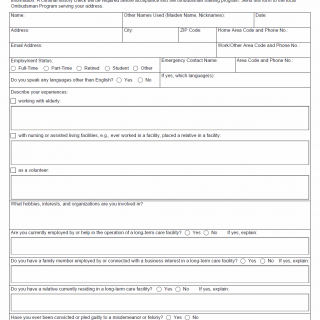 TX HHS Form 8621. Staff and Volunteer Application to Enter Certification Training