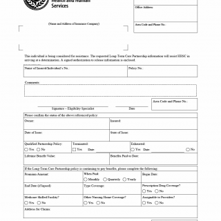 TX HHS Form H0055. Verification of Long-Term Care Insurance Policies TX HHS Form H0055. Verification of Long-Term Care Insurance Policies
