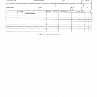 TX HHS Form H1000-A. Notice of Application