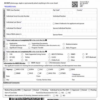TX HHS Form H1746-A. MEPD Referral Cover Sheet