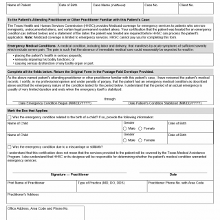 TX HHS Form H3038. Emergency Medical Services Certification TX HHS Form H3038. Emergency Medical Services Certification