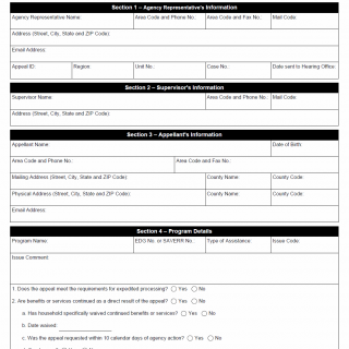 TX HHS Form H4800. Fair Hearing Request Summary TX HHS Form H4800. Fair Hearing Request Summary