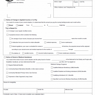 TX HHS Form H4808. Notice of Change in Applied Income/Notice of Denial of Medical Assistance TX HHS Form H4808. Notice of Change in Applied Income/Notice of Denial of Medical Assistance