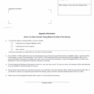 TX HHS Form H4833. Appeals Information TX HHS Form H4833. Appeals Information