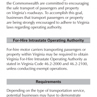 Form DMV 254. Passenger and Property Carrier Enforcement - Virginia