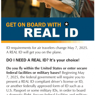 Form DMV 303. REAL ID Insert - Virginia