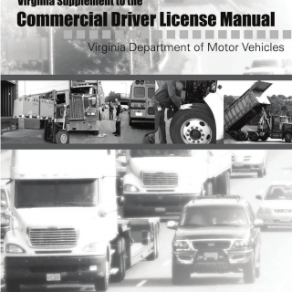 Form DMV 60V. Virginia Supplement to the Commercial Driver License Manua
