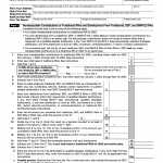 IRS Form 8606. Nondeductible IRAs