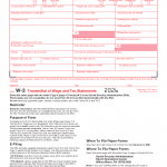 IRS Form W-3. Transmittal of Wage and Tax Statements