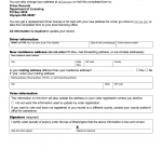 Form DR-500-039. Washington Driver License/ID Card Change of Address