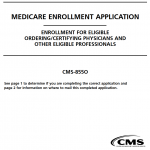 CMS-855O Medicare Enrollment Application