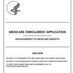 CMS-855R Medicare Enrollment Application