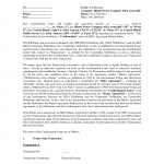 Confirmation of Agreement letter sample 