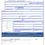 Renewal Application For A US Passport. DS-82