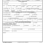 DA Form 2410. Component Removal/Repair/Install/Gain/Loss Record