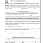 DA Form 7783. Written Service Agreement and Mandatory Disclosure Statement