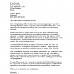Academic Appeal Letter