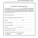 ACH Authorization Form sample