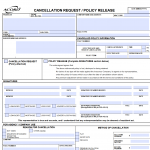 ACORD Cancellation Request Form