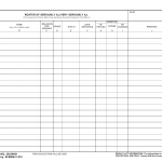 AF Form 1403 - Roster of Seriously Ill/Very Seriously Ill