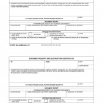 Form AF310. Document Receipt and Destruction Certificate