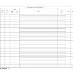 AF Form 3809 - Centralized Point Warning Log