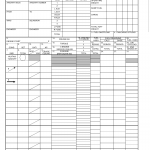 AF Form 4108 - C-130 Fuel Log