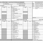 AF Form 4140 - Special Operations C-130J Inflight Refueling Worksheet
