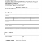 AF Form 428 - Request for Premium Pay
