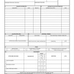 AF Form 8 - Certificate of Aircrew Qualification