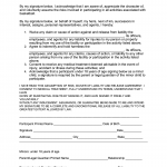 Basketball Waiver Form Basketball Waiver Form sample