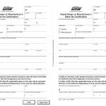 CA DMV Form Boat 110. Vessel Dealer or Manufacturer's Sales Tax Certification