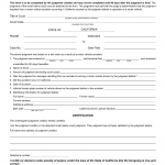 CA DMV Form DL 17. Notice of Unsatisfied Judgment of $1000 or Less