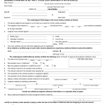 CA DMV Form DL 30. Certificate of Facts RE Unsatisfied Judgment
