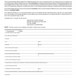 CA DMV Form DL 535. Report Out-of-State Traffic Conviction by a Commercial Driver