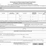 CA DMV Form DL 950. External Account and Role Request