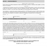 CA DMV Form INF 1101. Authorization for Release of Driver Record Information